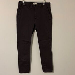 Zara Men's dark gray Chinos
